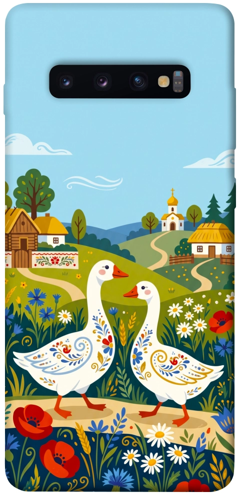 Чохол Ukr gooses для Galaxy S10 Plus (2019)