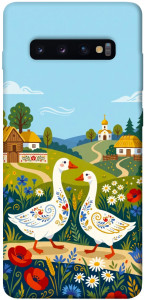 Чехол Ukr gooses для Galaxy S10 Plus (2019)