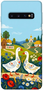 Чехол Ukr gooses для Galaxy S10 (2019)