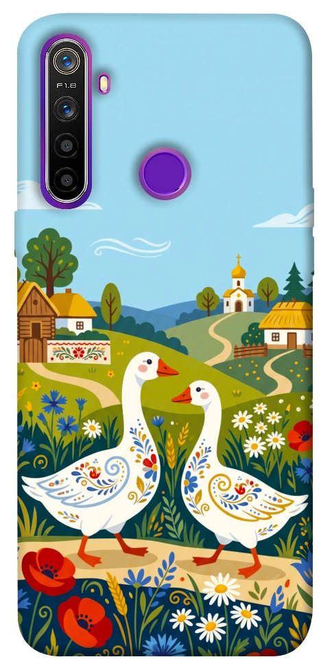 Чохол Ukr gooses для Realme 5
