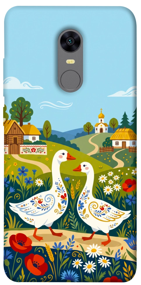 Чохол Ukr gooses для Xiaomi Redmi Note 5 (Single Camera)