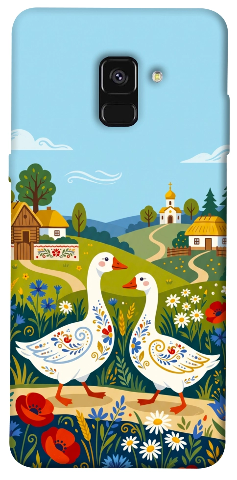 Чохол Ukr gooses для Galaxy A8 (2018)