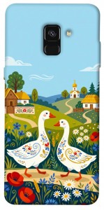Чохол Ukr gooses для Galaxy A8 (2018)