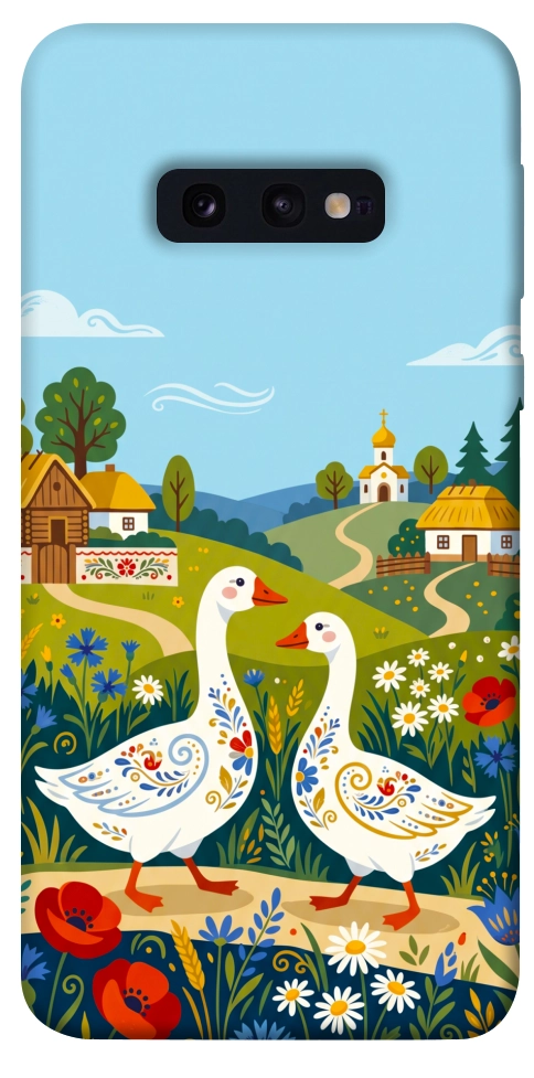 Чехол Ukr gooses для Galaxy S10e