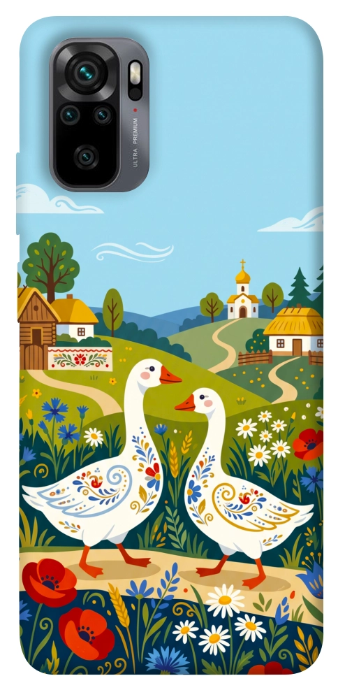 Чохол Ukr gooses для Xiaomi Redmi Note 10