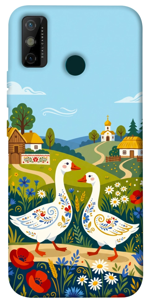 Чохол Ukr gooses для TECNO Spark 6 Go