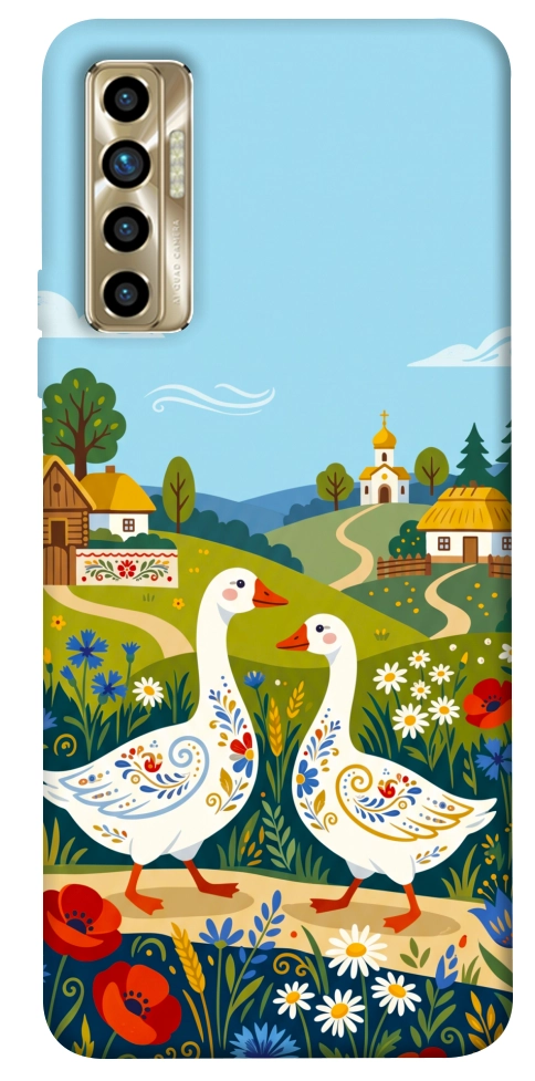 Чохол Ukr gooses для TECNO Camon 17P