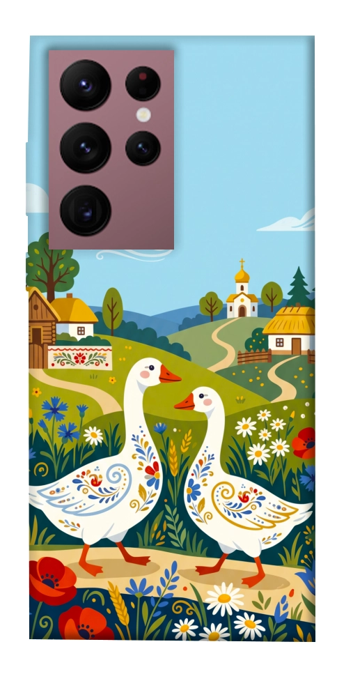 Чохол Ukr gooses для Galaxy S22 Ultra