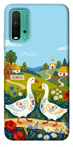 Чехол Ukr gooses для Xiaomi Redmi Note 9 4G