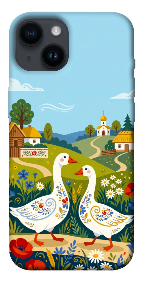 Чохол Ukr gooses для iPhone 14