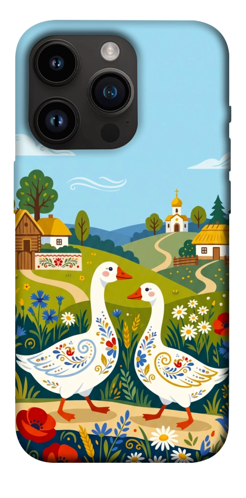 Чохол Ukr gooses для iPhone 14 Pro