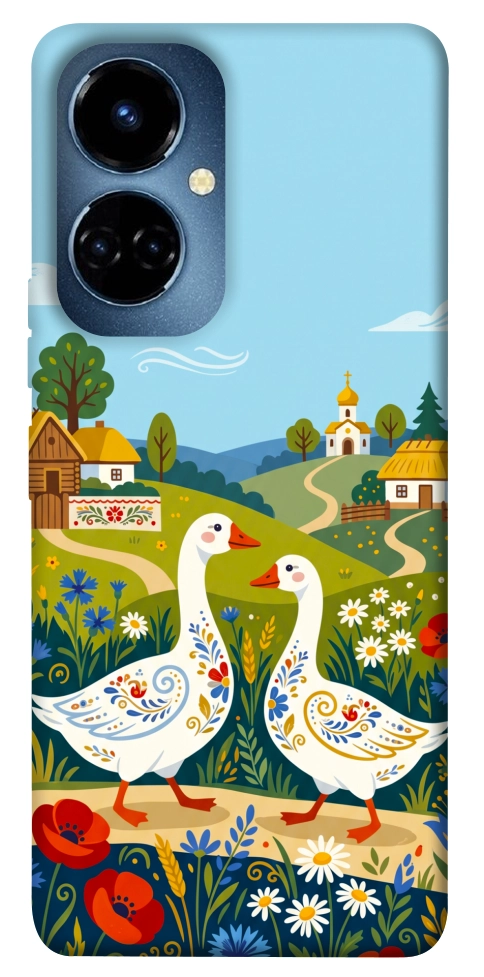 Чохол Ukr gooses для TECNO Camon 19 (CI6n)