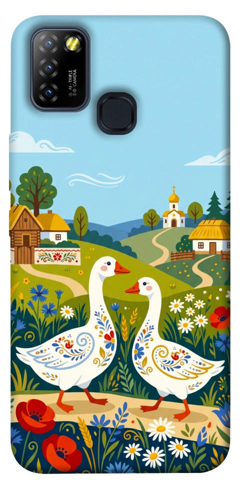 Чохол Ukr gooses для Infinix Hot 10 Lite