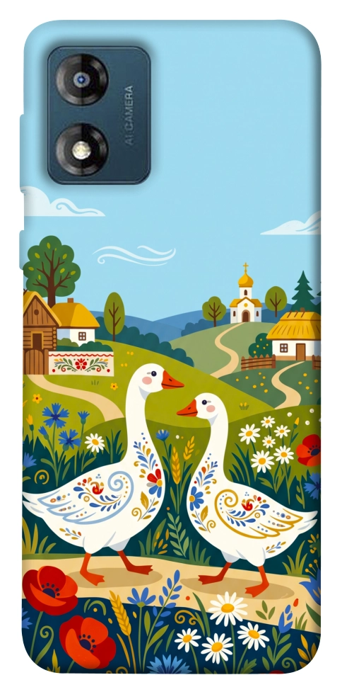 Чохол Ukr gooses для Motorola Moto E13