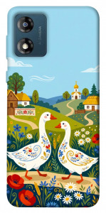 Чохол Ukr gooses для Motorola Moto E13