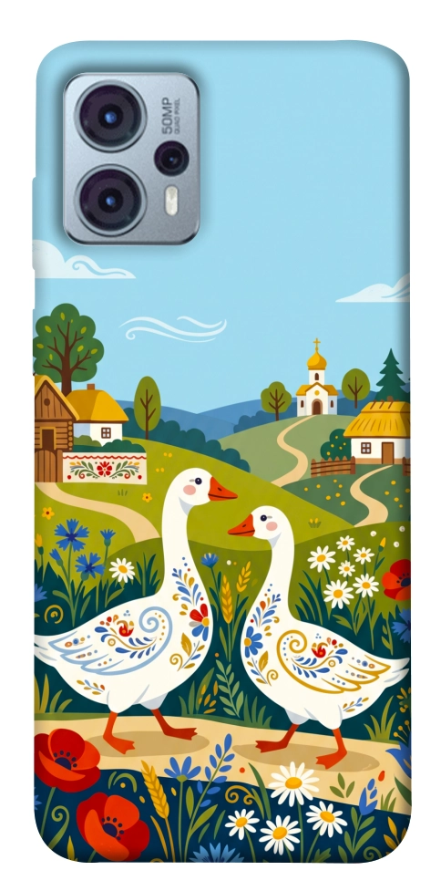 Чохол Ukr gooses для Motorola Moto G23