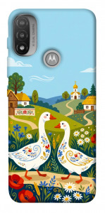 Чохол Ukr gooses для Motorola Moto E20