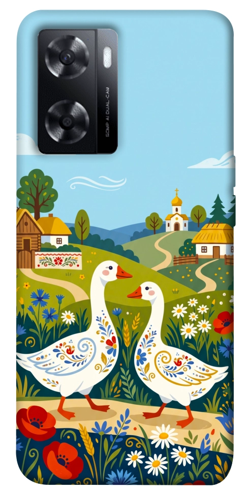 Чохол Ukr gooses для Oppo A77s