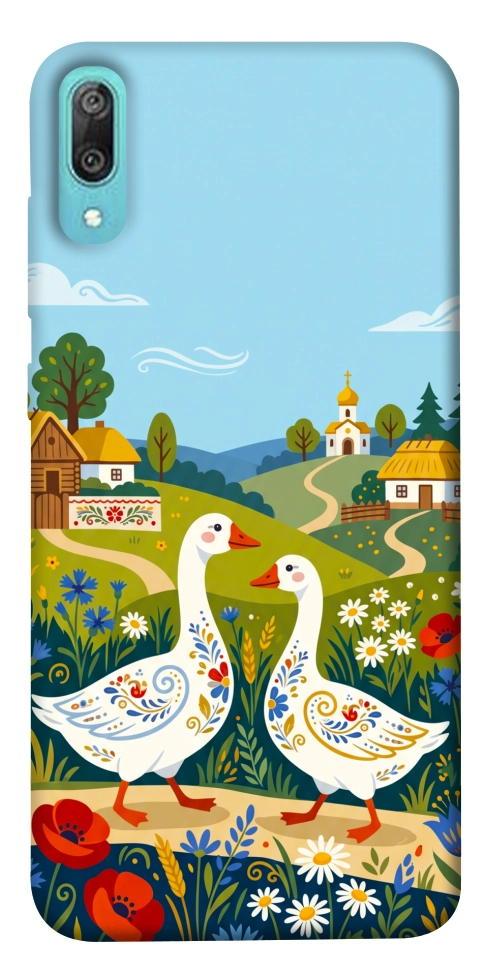 Чохол Ukr gooses для Huawei Y6 Pro (2019)