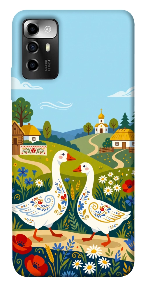 Чохол Ukr gooses для ZTE Blade V40 Vita