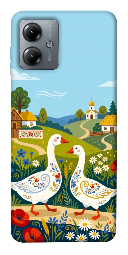 Чехол Ukr gooses для Motorola Moto G14