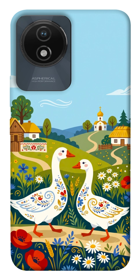 Чохол Ukr gooses для Vivo Y02