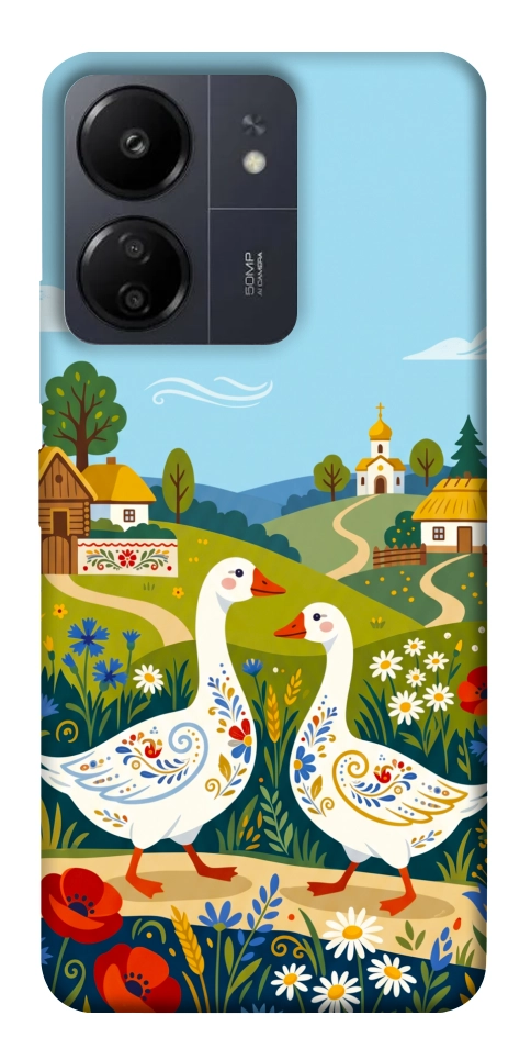 Чохол Ukr gooses для Xiaomi Redmi 13C