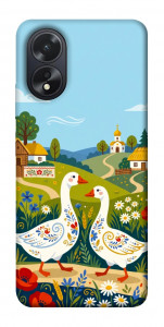 Чохол Ukr gooses для Oppo A18