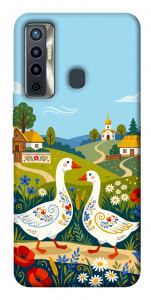 Чохол Ukr gooses для TECNO Camon 17