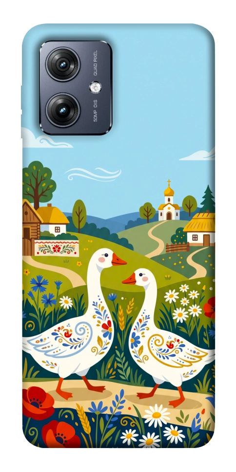 Чохол Ukr gooses для Motorola Moto G54