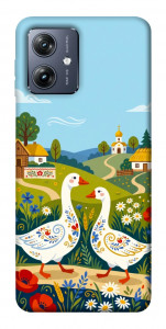 Чохол Ukr gooses для Motorola Moto G54