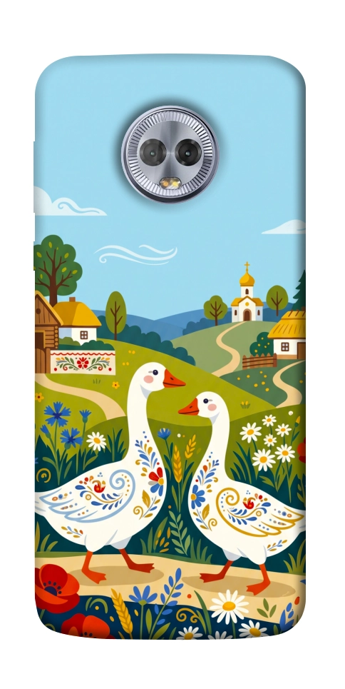 Чехол Ukr gooses для Motorola Moto G6 Plus