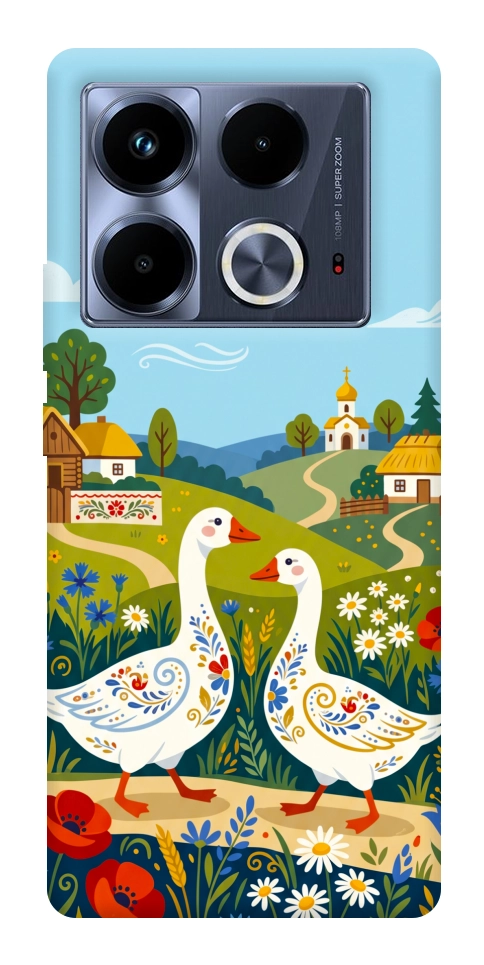 Чохол Ukr gooses для Infinix Note 40 4G
