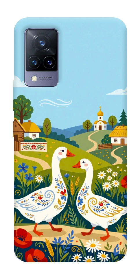 Чохол Ukr gooses для Vivo V21