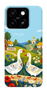 Чехол Ukr gooses для ZTE Blade A55 4G