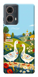 Чохол Ukr gooses для Motorola Moto G85