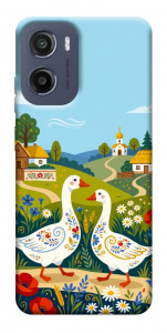 Чохол Ukr gooses для Motorola Moto G05