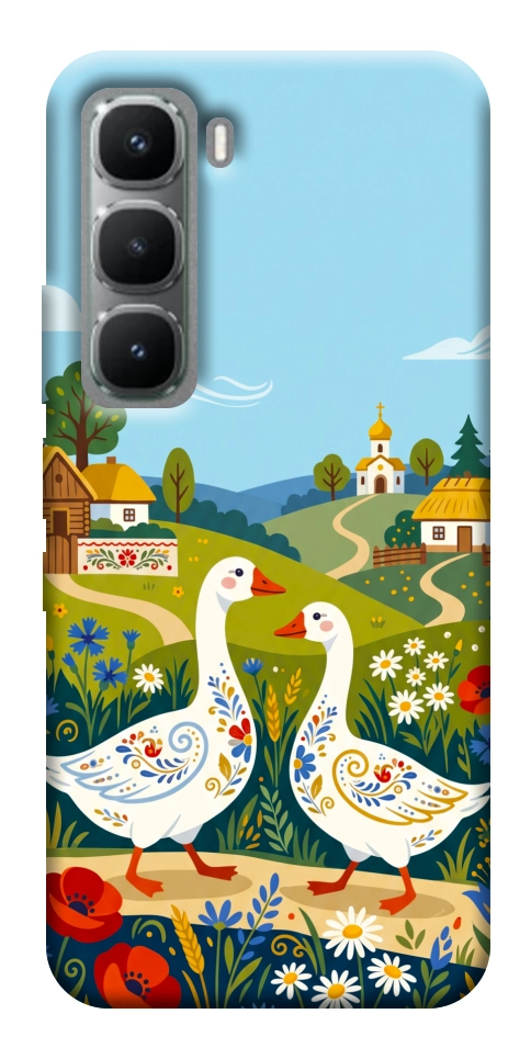 Чехол Ukr gooses для Infinix Hot 60i
