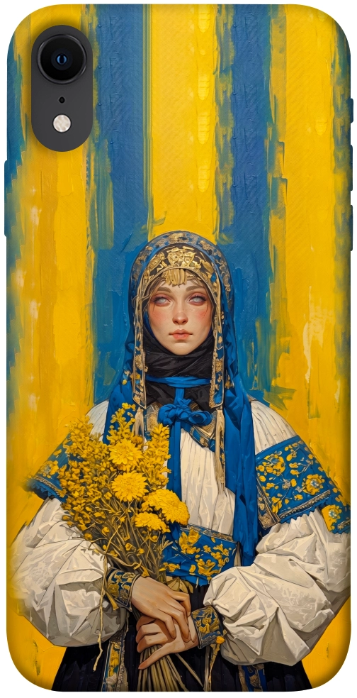 Чехол Ukrainian woman для iPhone XR