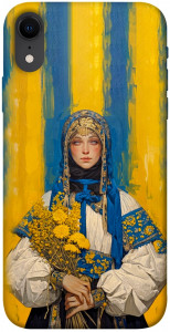 Чехол Ukrainian woman для iPhone XR