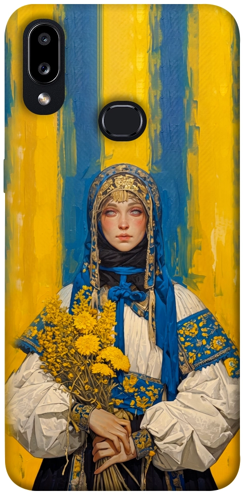 Чехол Ukrainian woman для Galaxy A10s (2019)