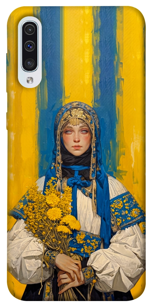 Чохол Ukrainian woman для Galaxy A50 (2019)