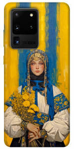 Чехол Ukrainian woman для Galaxy S20 Ultra (2020)