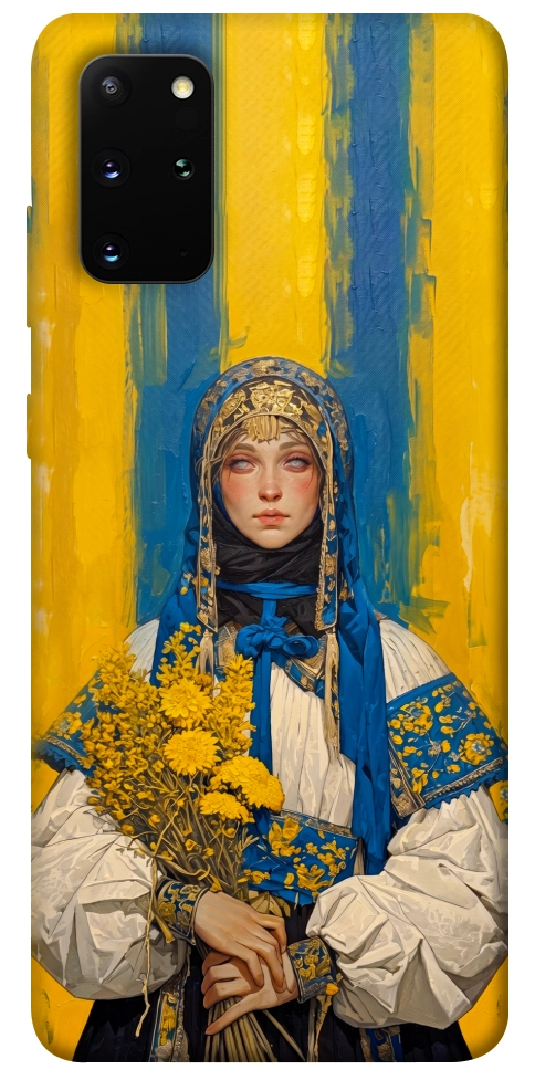 Чехол Ukrainian woman для Galaxy S20 Plus (2020)