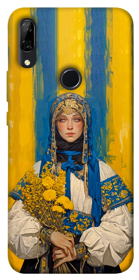 Чехол Ukrainian woman для Huawei P Smart Z
