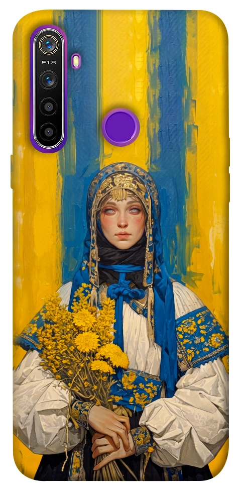 Чохол Ukrainian woman для Realme 5