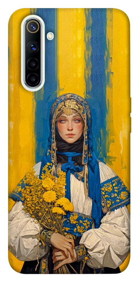 Чехол Ukrainian woman для Realme 6
