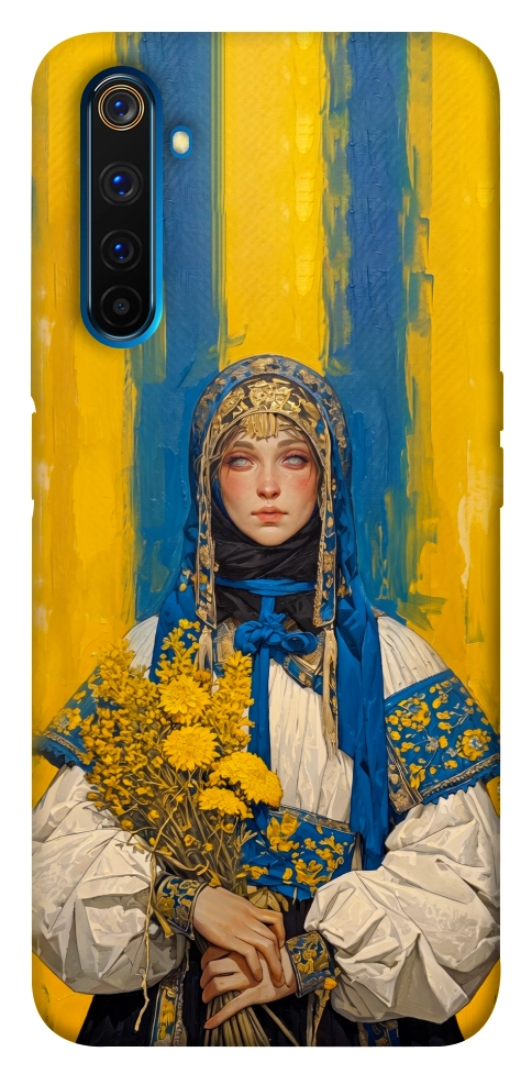 Чехол Ukrainian woman для Realme 6 Pro