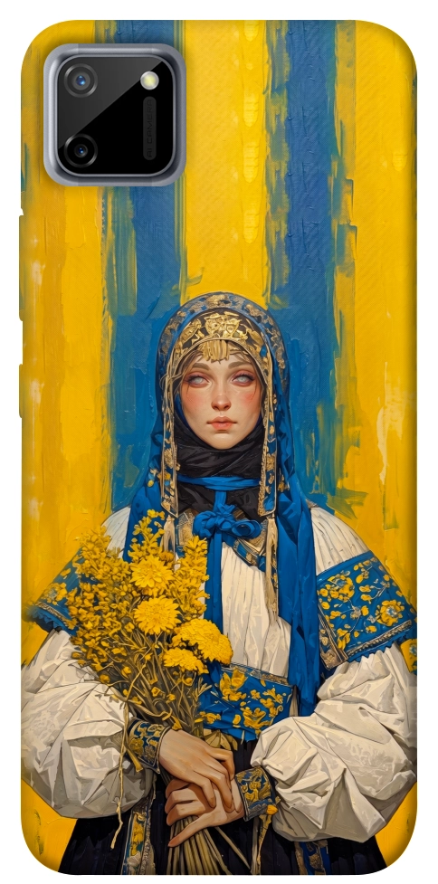 Чохол Ukrainian woman для Realme C11