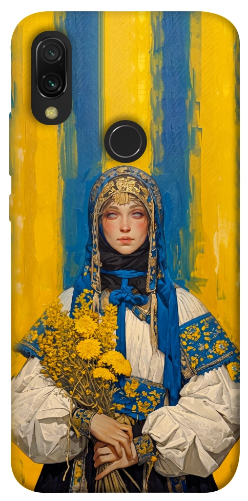 Чехол Ukrainian woman для Xiaomi Redmi 7